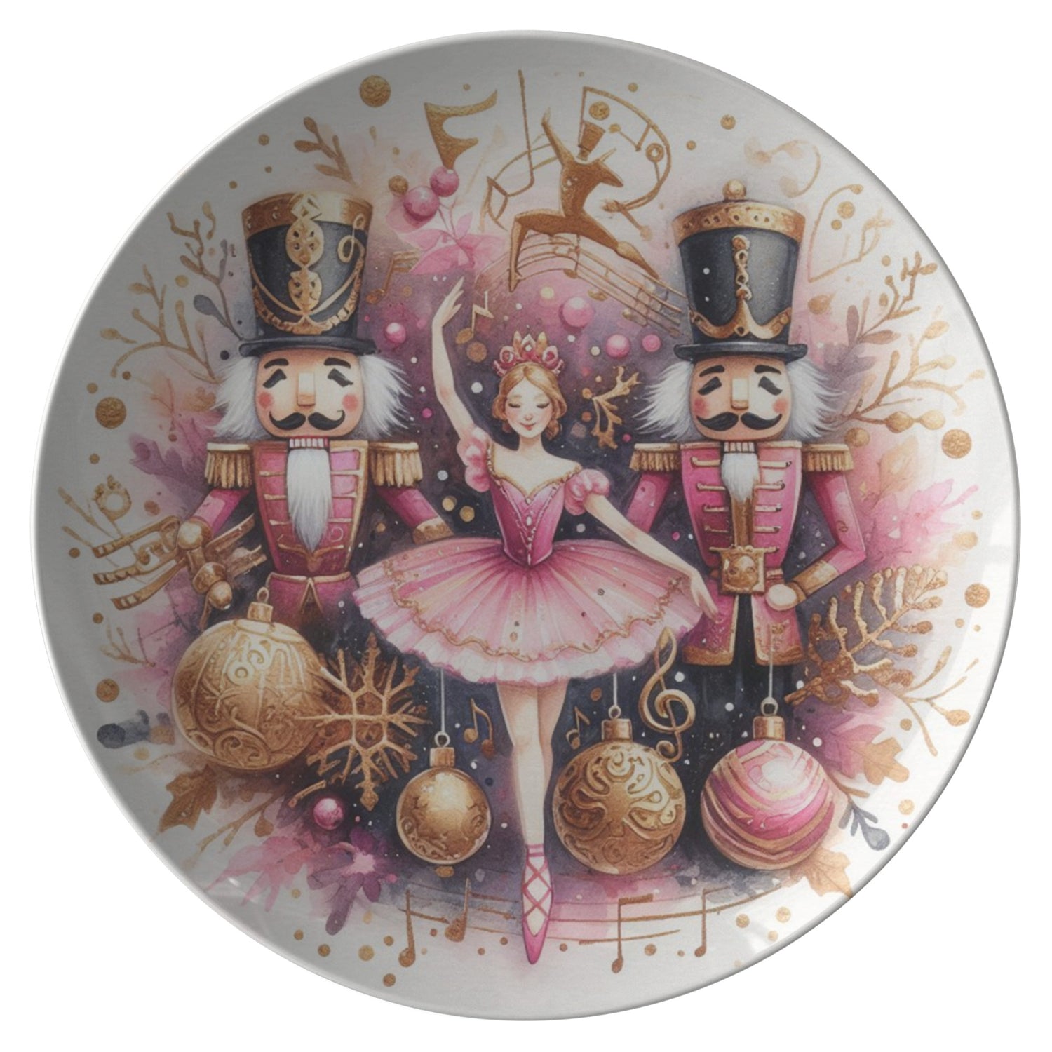 Chriatmas Plate Nutcrackers