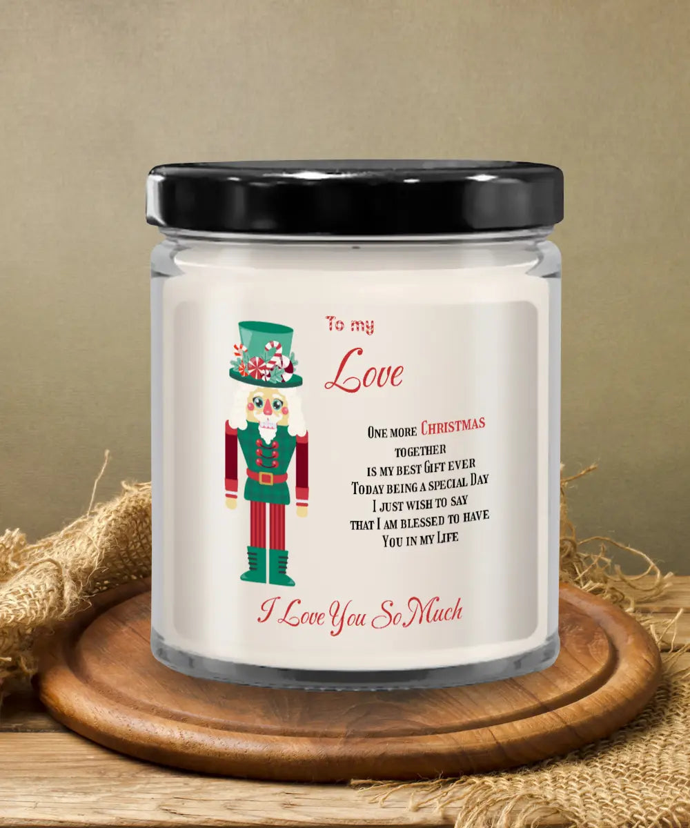 Christmas Candle To my Love One more Christmas together Home-clothes-jewelry