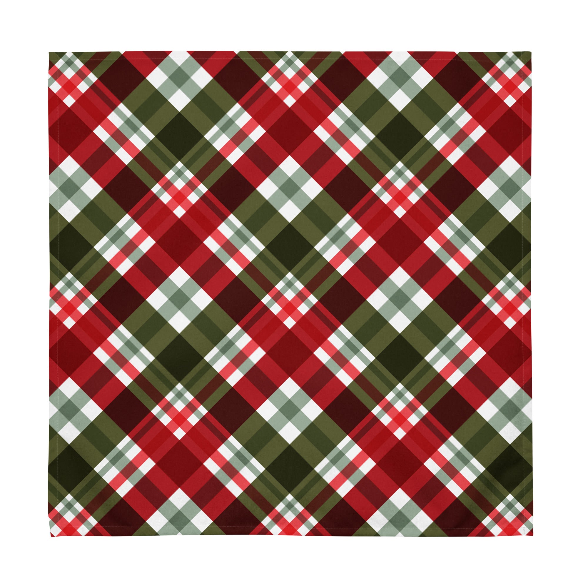 Christmas Cloth napkin set green red Home-clothes-jewelry