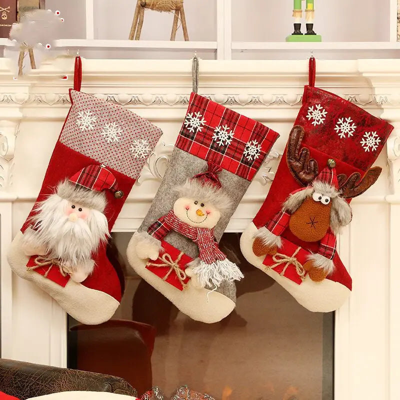 Christmas socks gift bag Home-clothes-jewelry