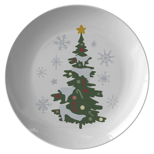 Christmas tree plate Home-clothes-jewelry