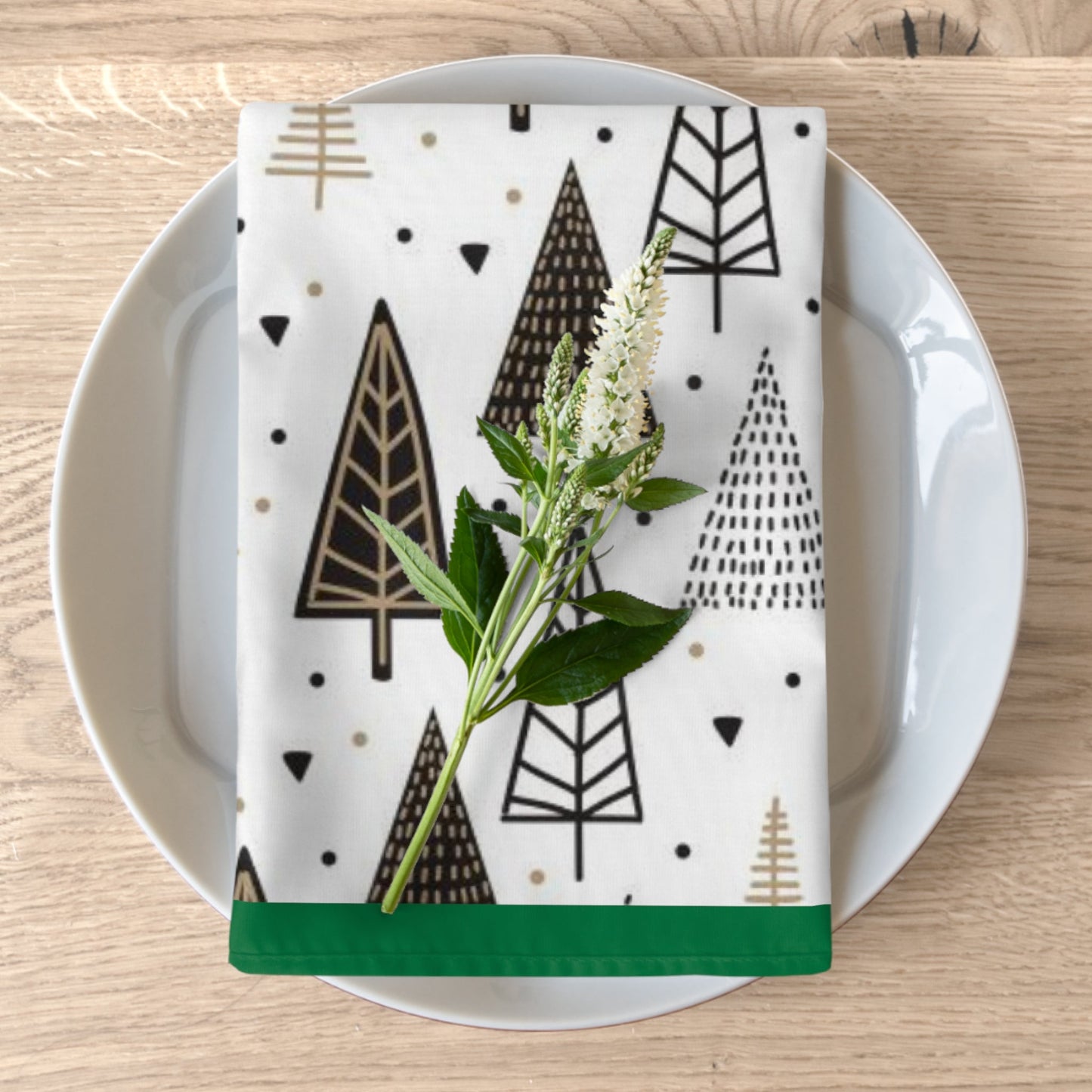 Christmas trees Napkins Home-clothes-jewelry