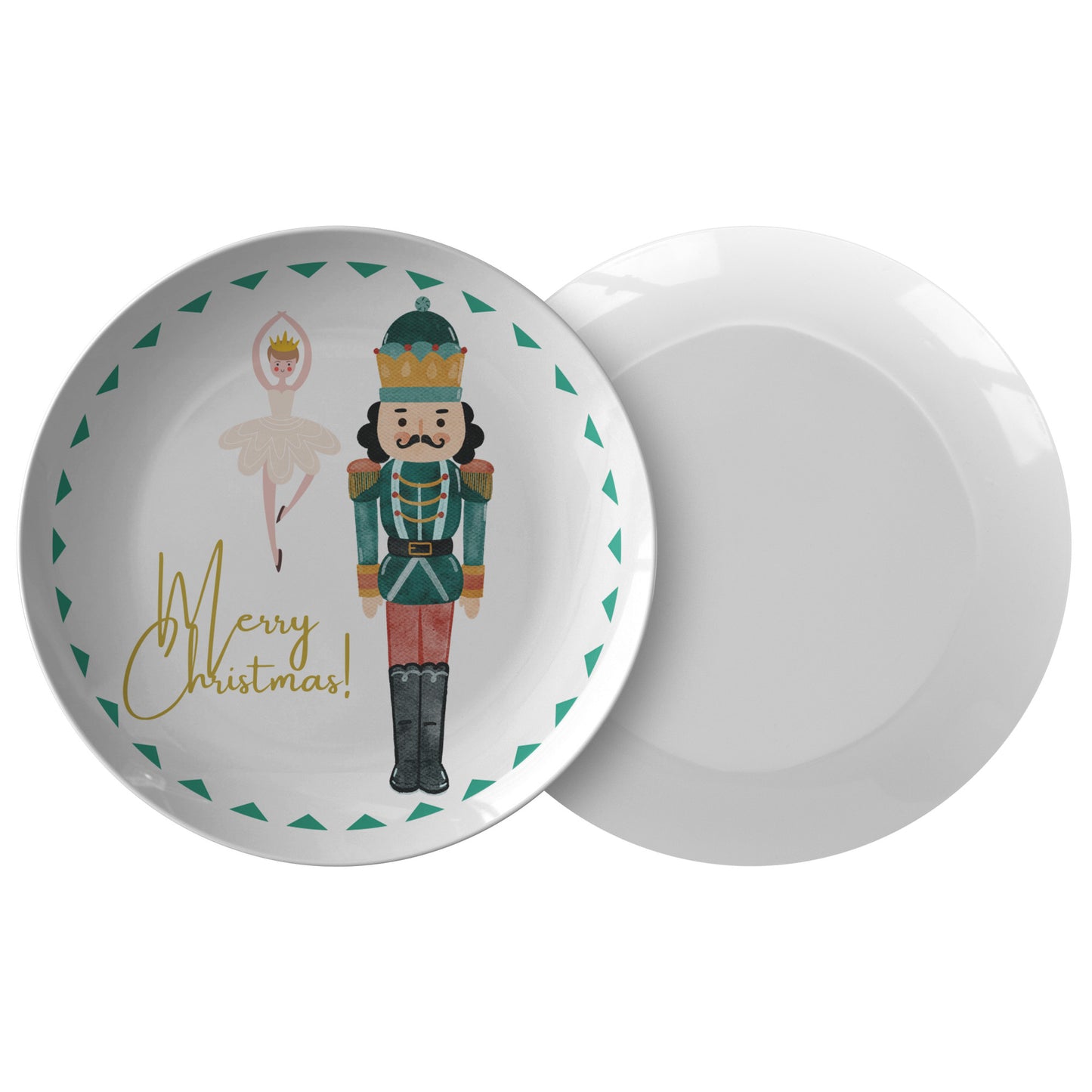 Christmas Plate Nutcracker