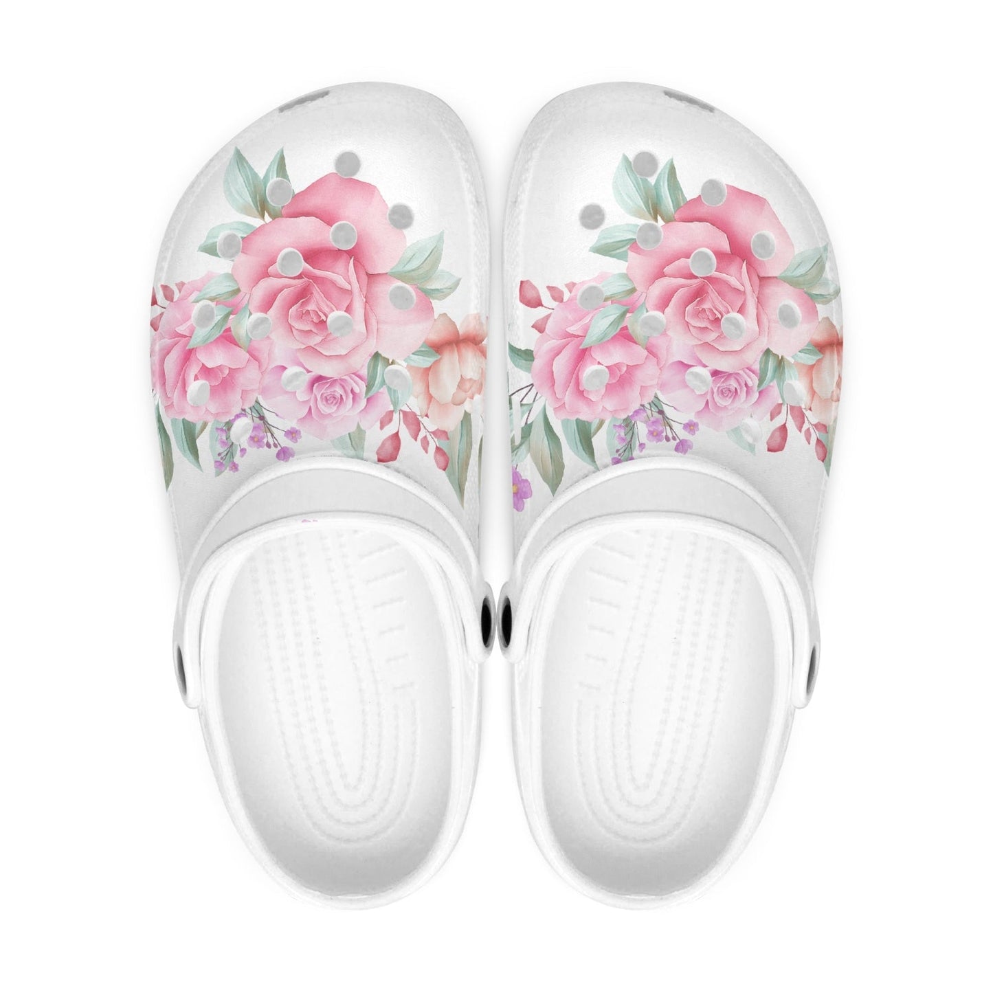 Clogs Roses Home-clothes-jewelry