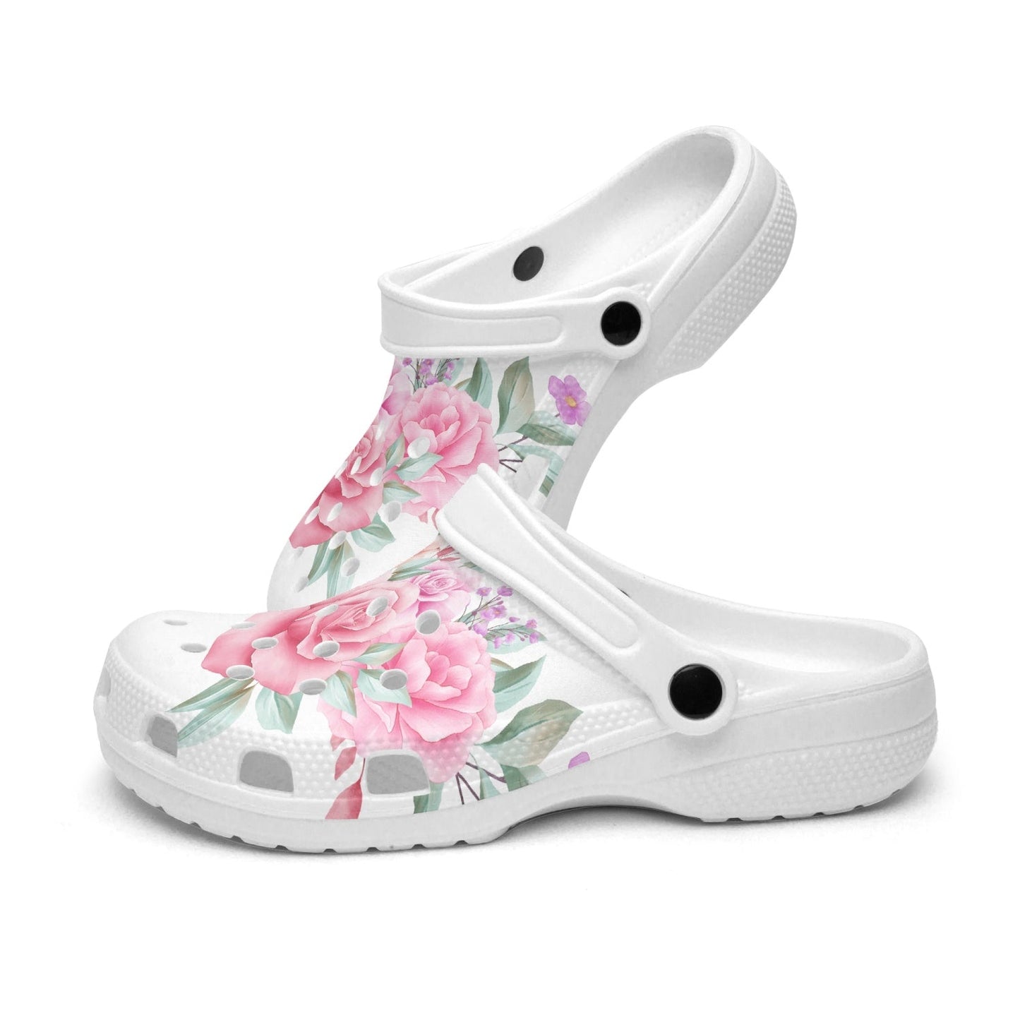 Clogs Roses Home-clothes-jewelry