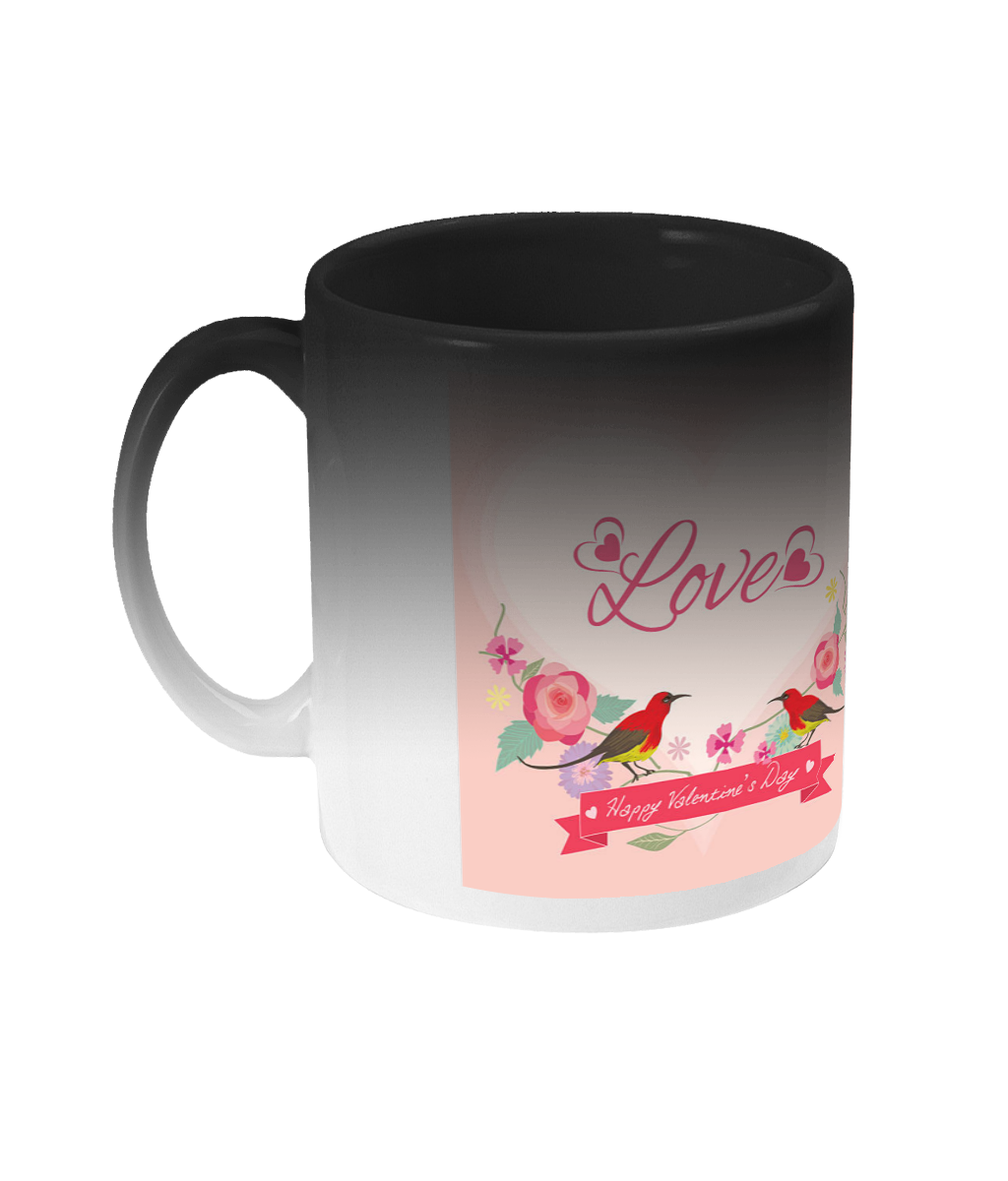 Color changing Mug Happy Valentine's Day Home-clothes-jewelry