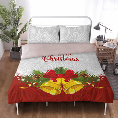 Cozy Dreams and Christmas Themes: Snuggle Up with These 3 Pcs Beddings for a Merry Holiday Season Home-clothes-jewelry