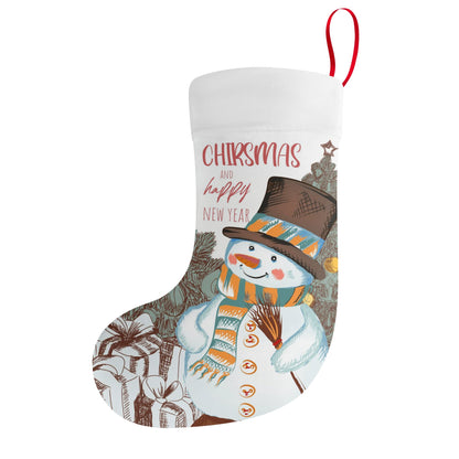 Custom Christmas Stocking Snowman Home-clothes-jewelry