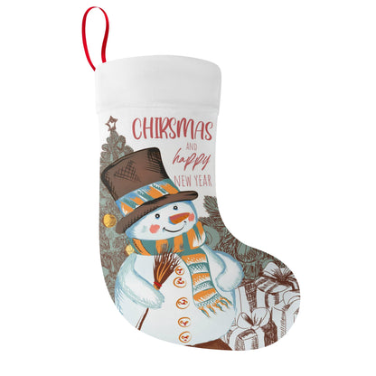 Custom Christmas Stocking Snowman Home-clothes-jewelry
