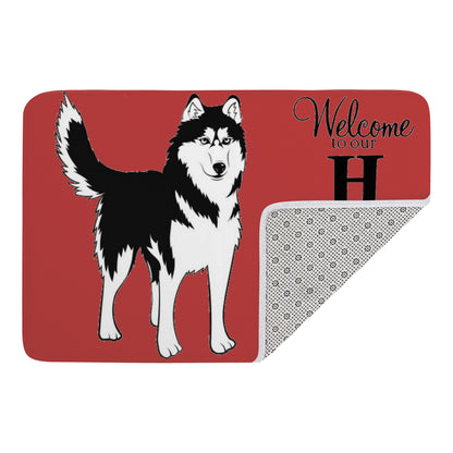 Doormats Husky Welcome to our home