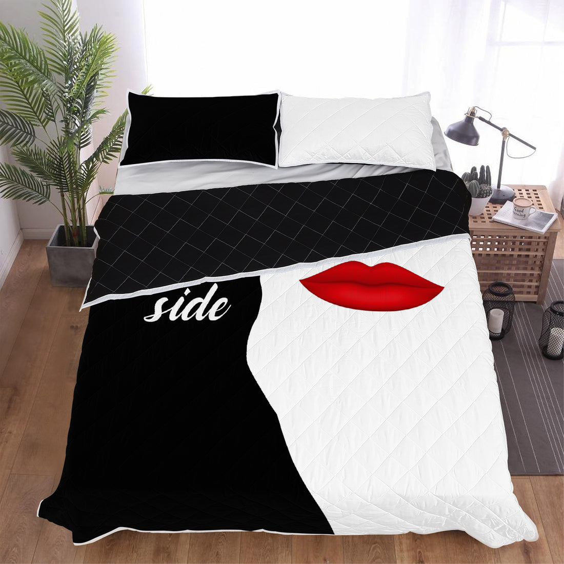 D51 Quilt Bed Sets Her side, His side Home-clothes-jewelry