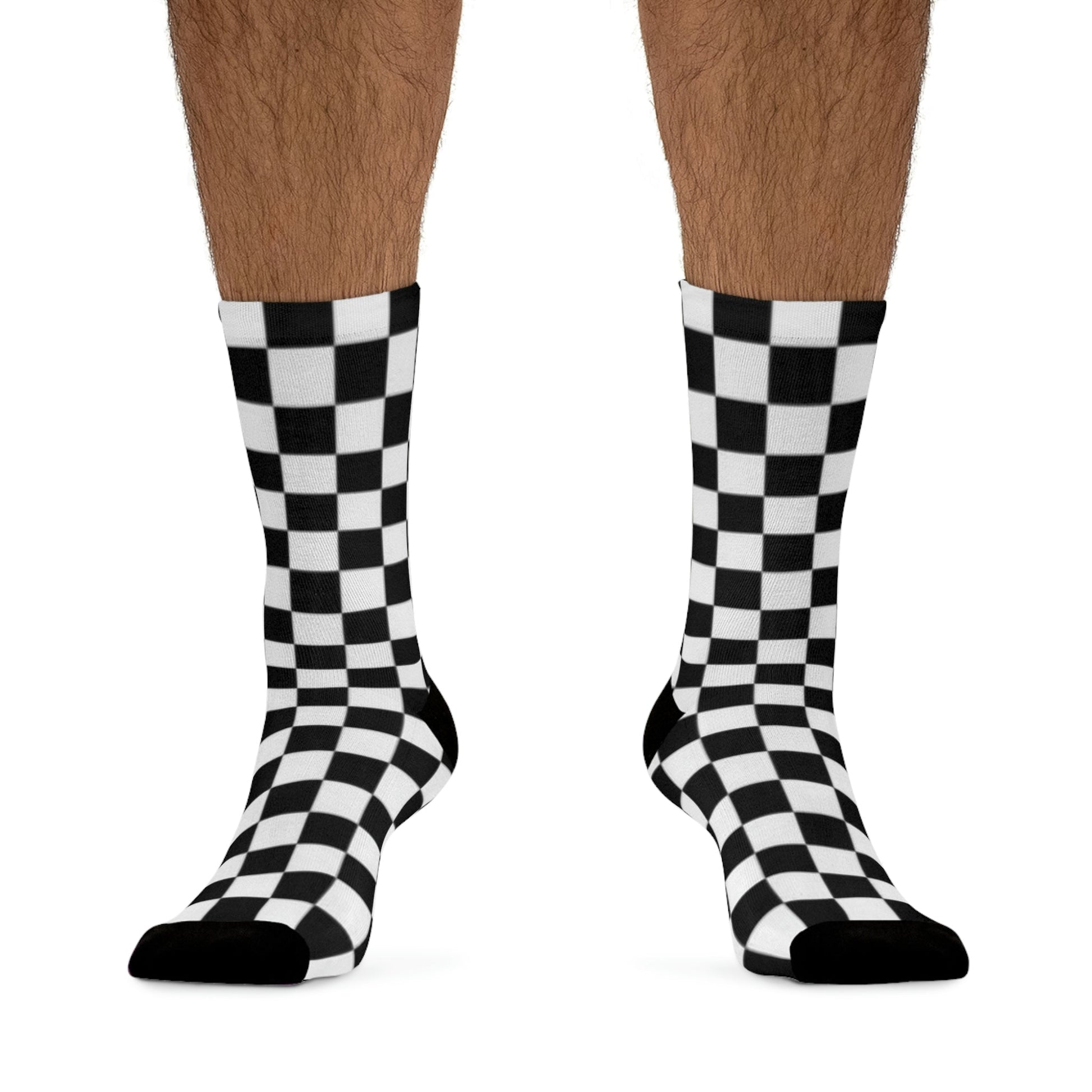 DTG Socks Black and White Home-clothes-jewelry