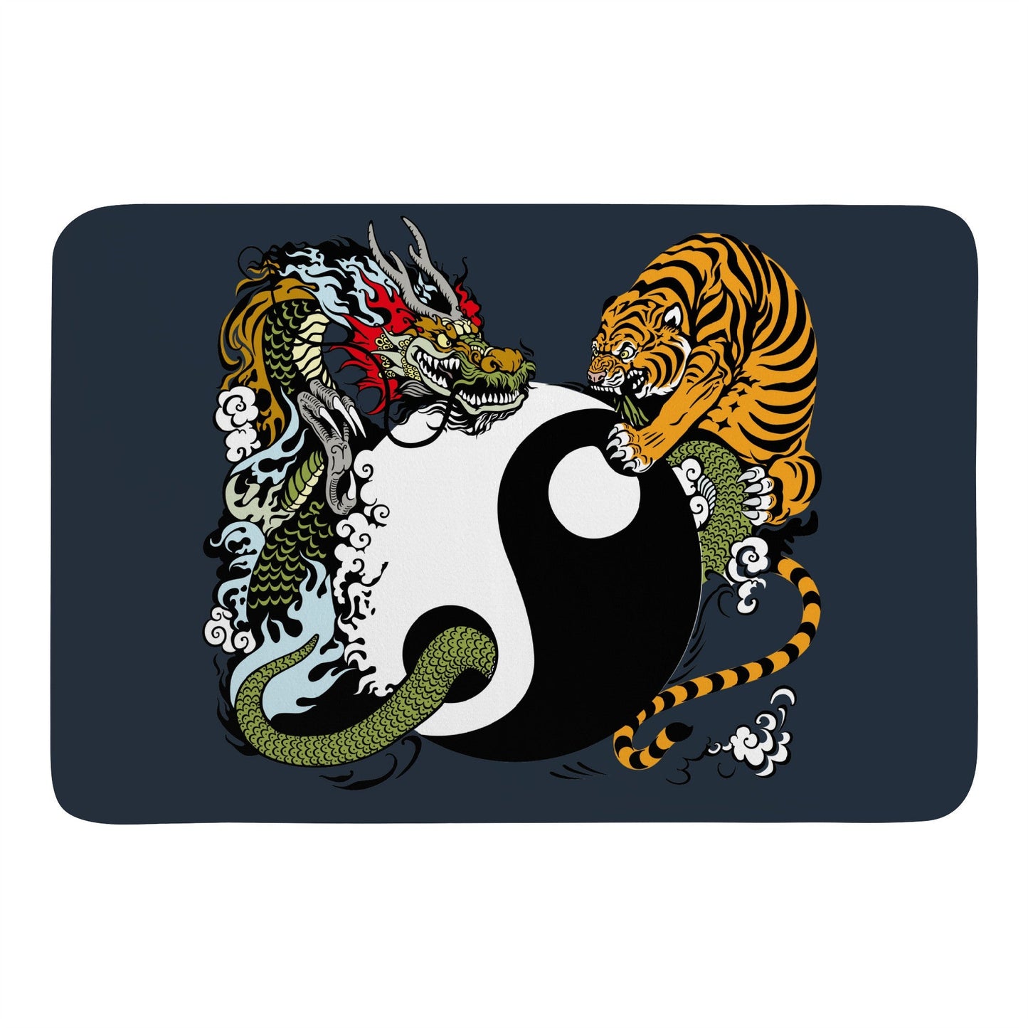 Doormat Tiger and Dragon Home-clothes-jewelry