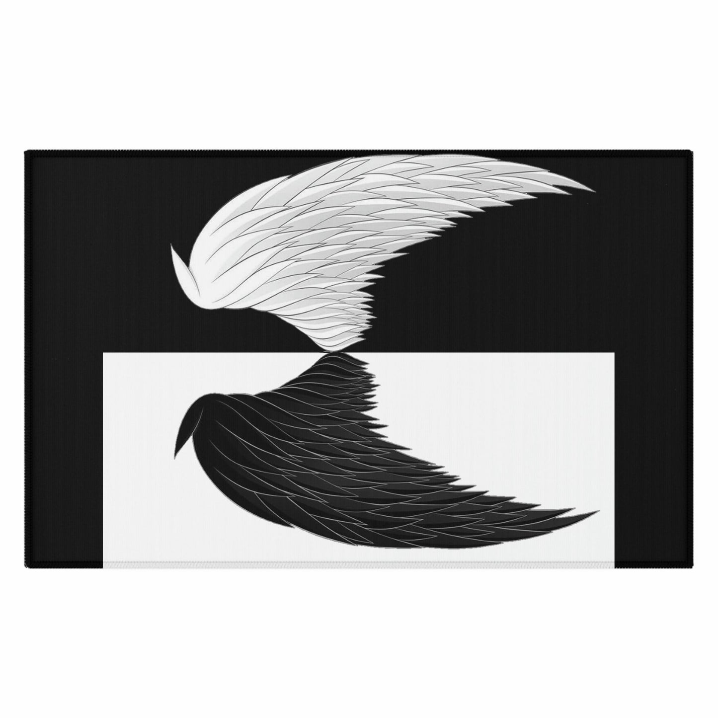 Dornier Rug Angel Wings black and white Home-clothes-jewelry