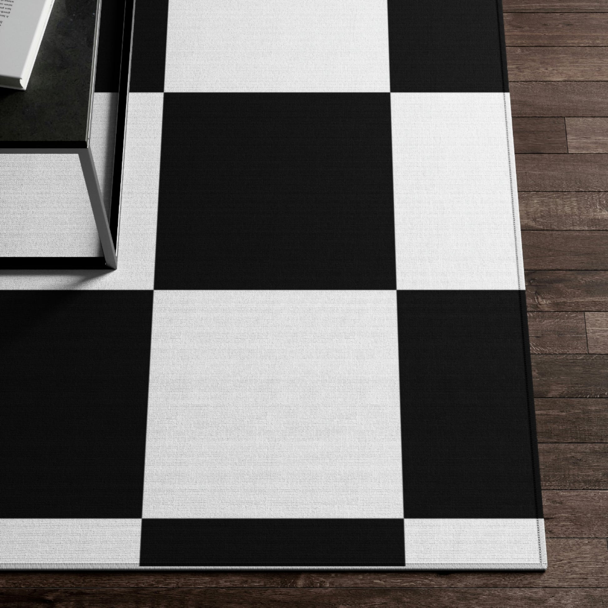 Dornier Rug Black and White Home-clothes-jewelry