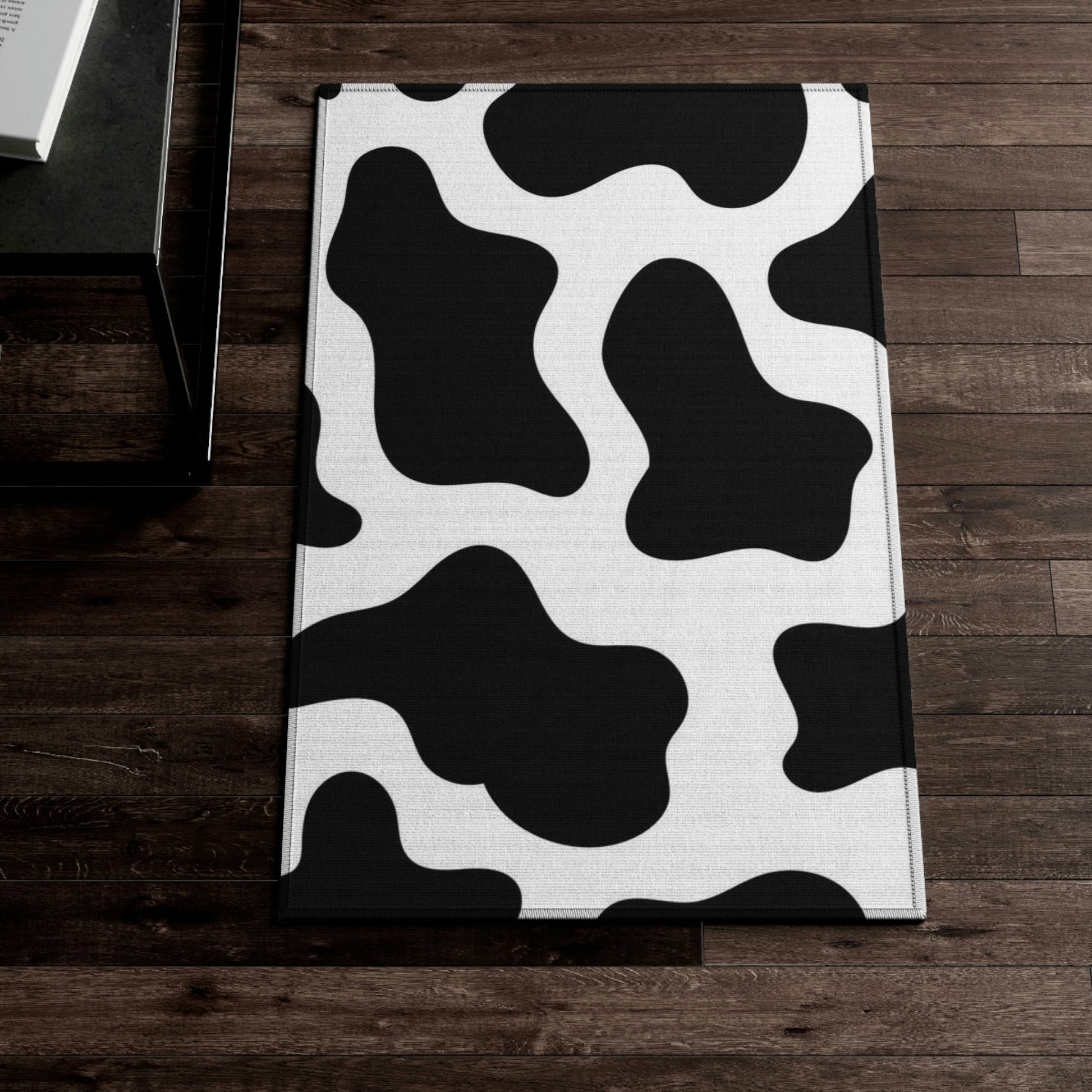 Dornier Rug Cow print,black and white Home-clothes-jewelry