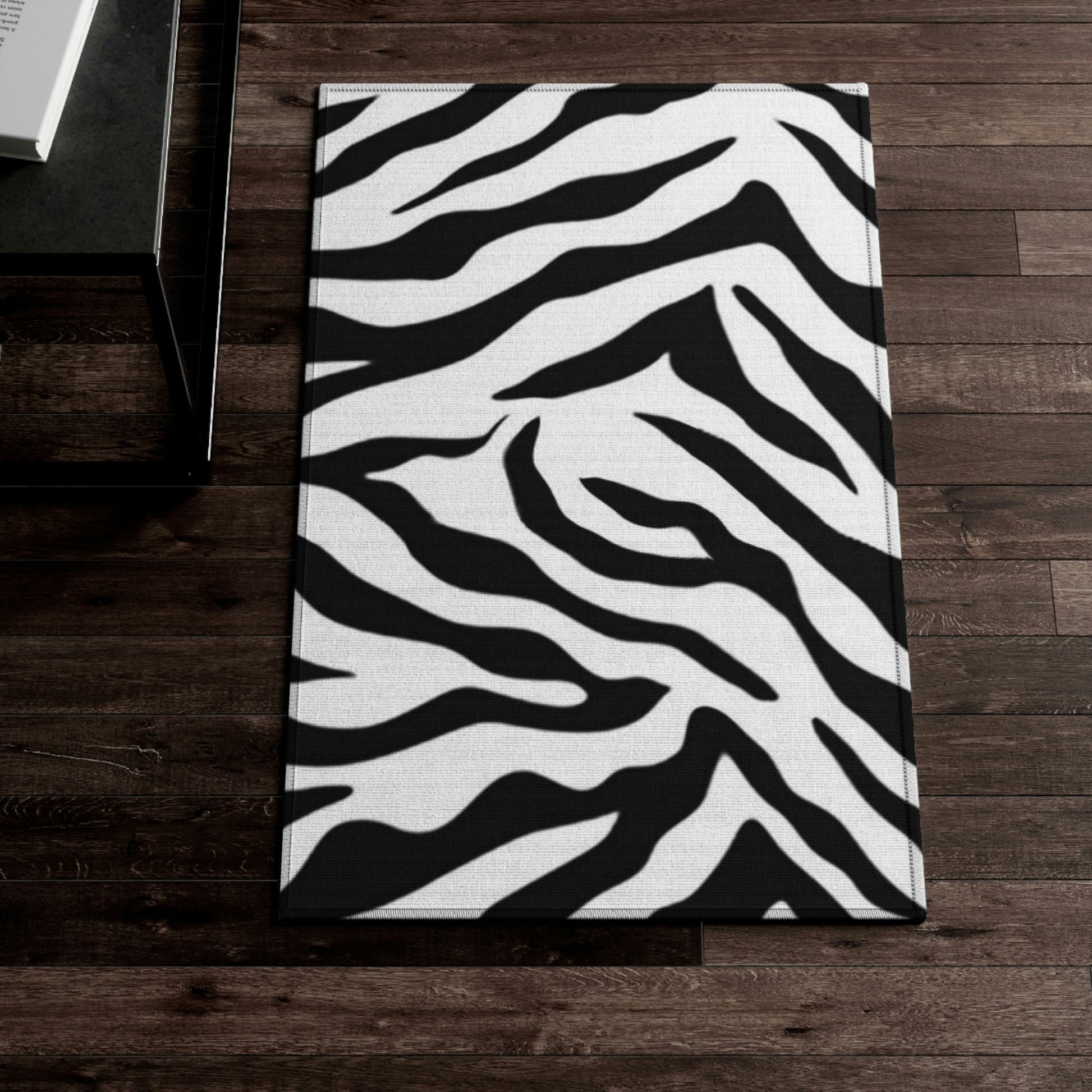 Dornier Rug Zebra, black and white Home-clothes-jewelry