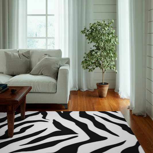 Dornier Rug Zebra, black and white Home-clothes-jewelry