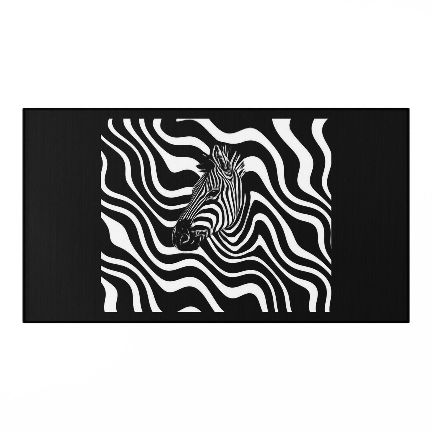 Dornier Rug Zebra on black Home-clothes-jewelry