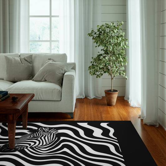 Dornier Rug Zebra on black Home-clothes-jewelry