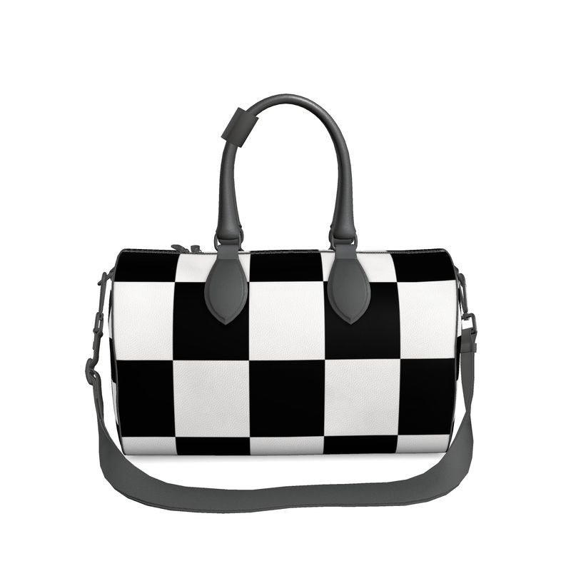 Duffle Bag black and white Home-clothes-jewelry