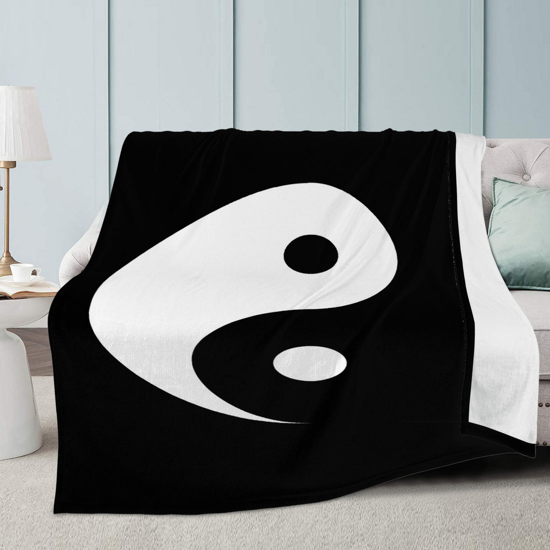 Embracing Balance: The Harmony of Yin and Yang in the Blanket of Black Home-clothes-jewelry