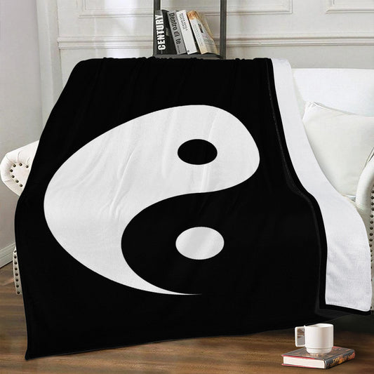 Embracing Balance: The Harmony of Yin and Yang in the Blanket of Black Home-clothes-jewelry