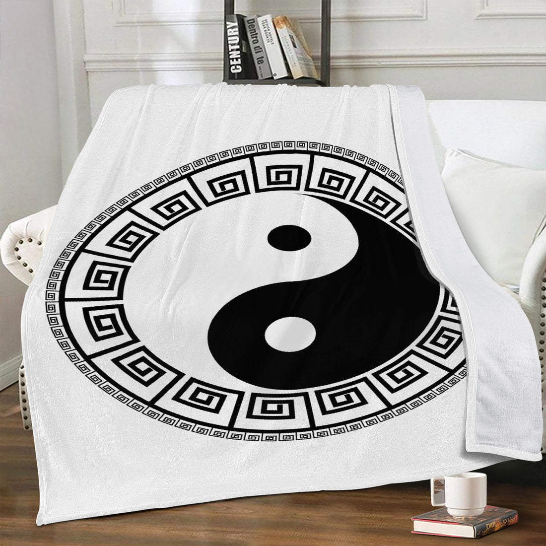 Embracing Balance: The Harmony of Yin and Yang in the Blanket of Black and White Home-clothes-jewelry