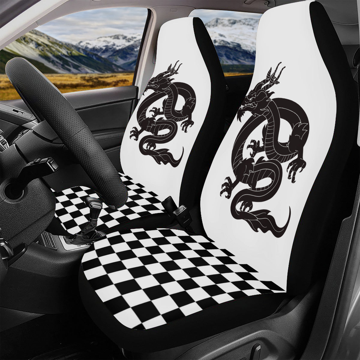 F9 Car Seat Cover Set Dragon Home-clothes-jewelry