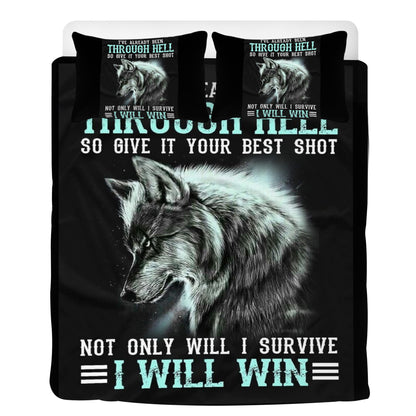 Bedding Wolf decoration