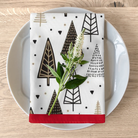 Festive Flair: Elevate your Christmas Table with Stunning Tree-inspired Napkins! Home-clothes-jewelry