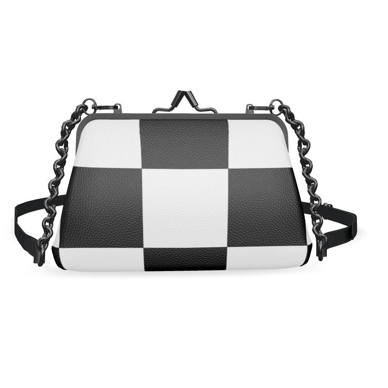 Flat Frame Bag black and white Home-clothes-jewelry