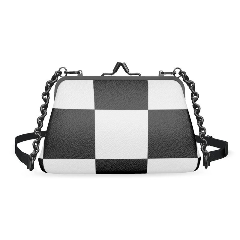 Flat Frame Bag black and white Home-clothes-jewelry