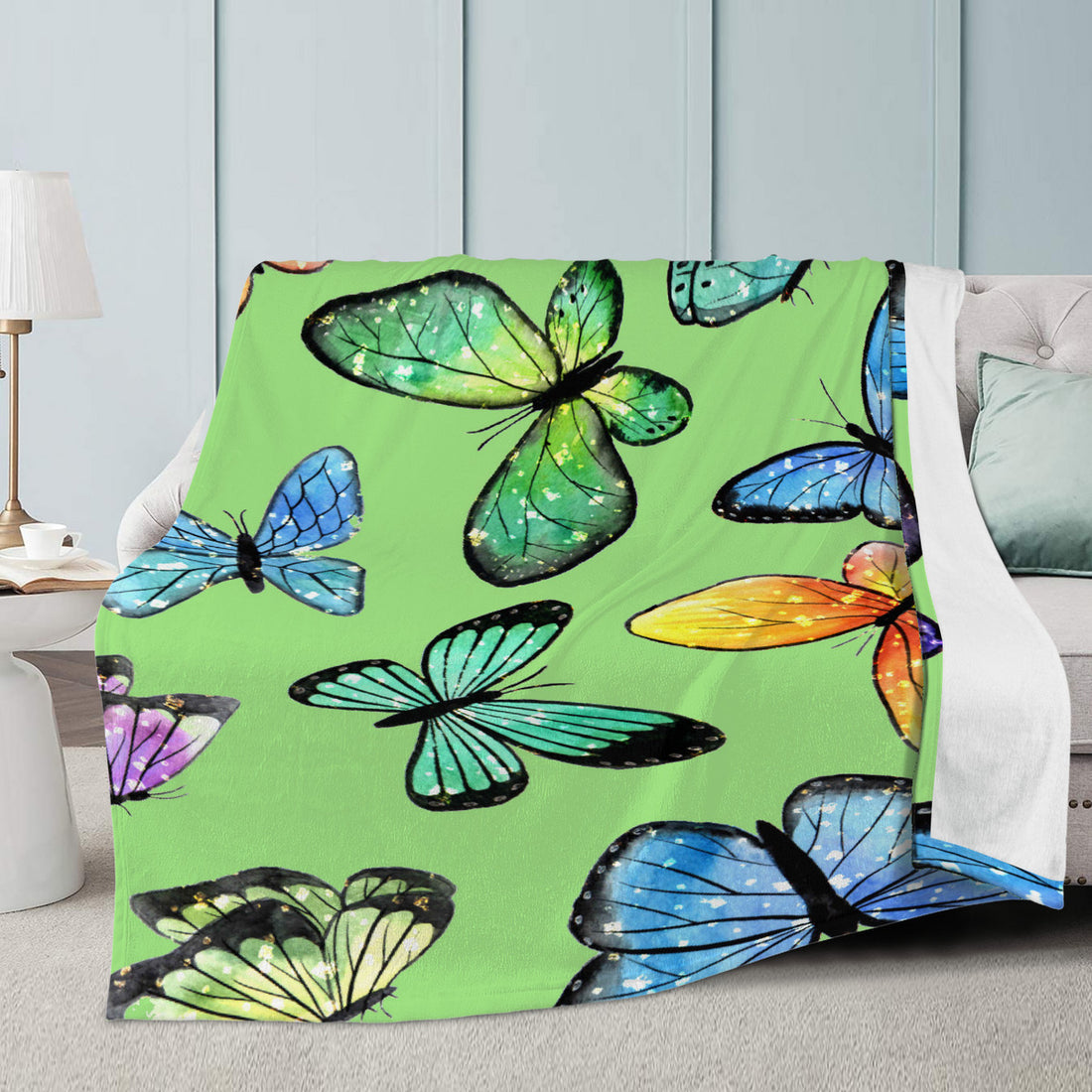 Fluttering Elegance: Embrace the Beauty of Butterflies with Our Enchanting Butterfly Blanket Home-clothes-jewelry