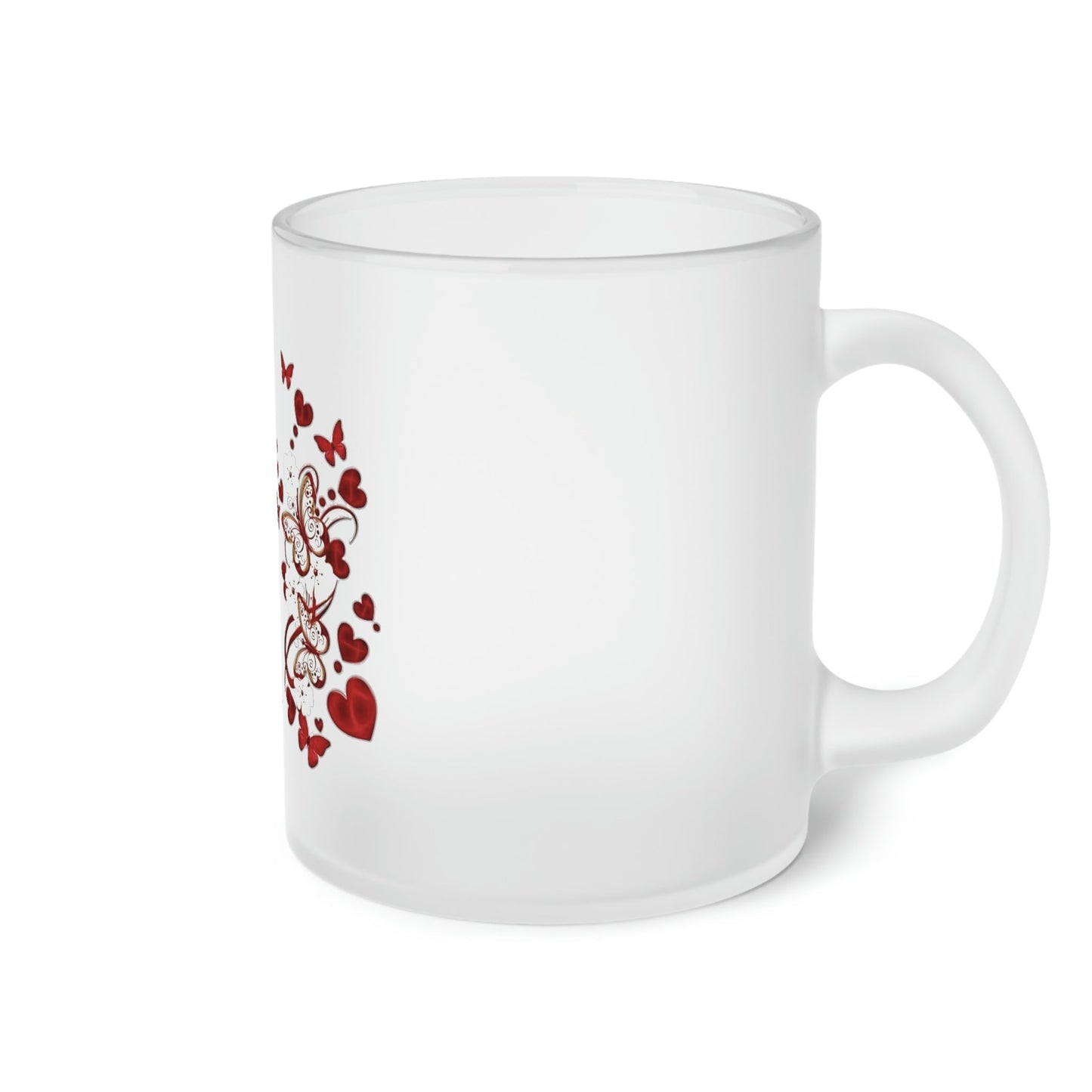 Frosted Glass Mug Love decoration Home-clothes-jewelry