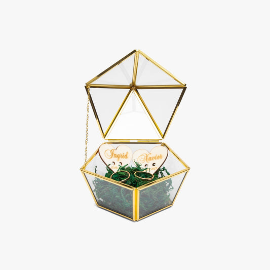 Geometric Pentagon Ring Box Home-clothes-jewelry