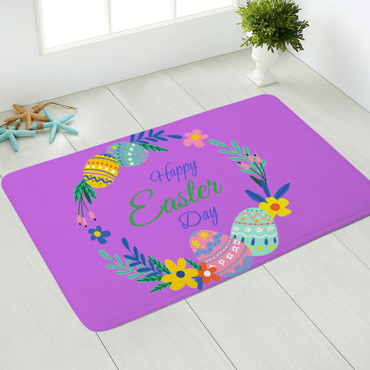 Happy Easter Day Doormat Pink Home-clothes-jewelry