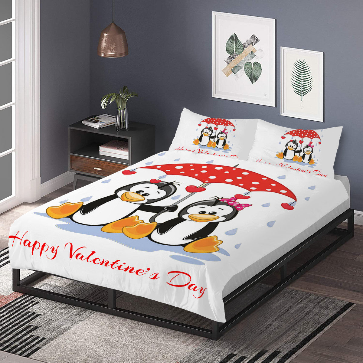 Happy Valentine's Day Bedding Home-clothes-jewelry