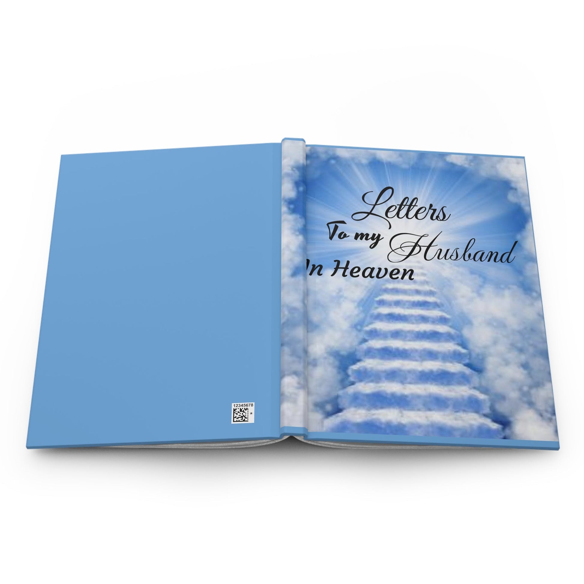 Hardcover Journal Matte Letters to my Husband in heaven Home-clothes-jewelry