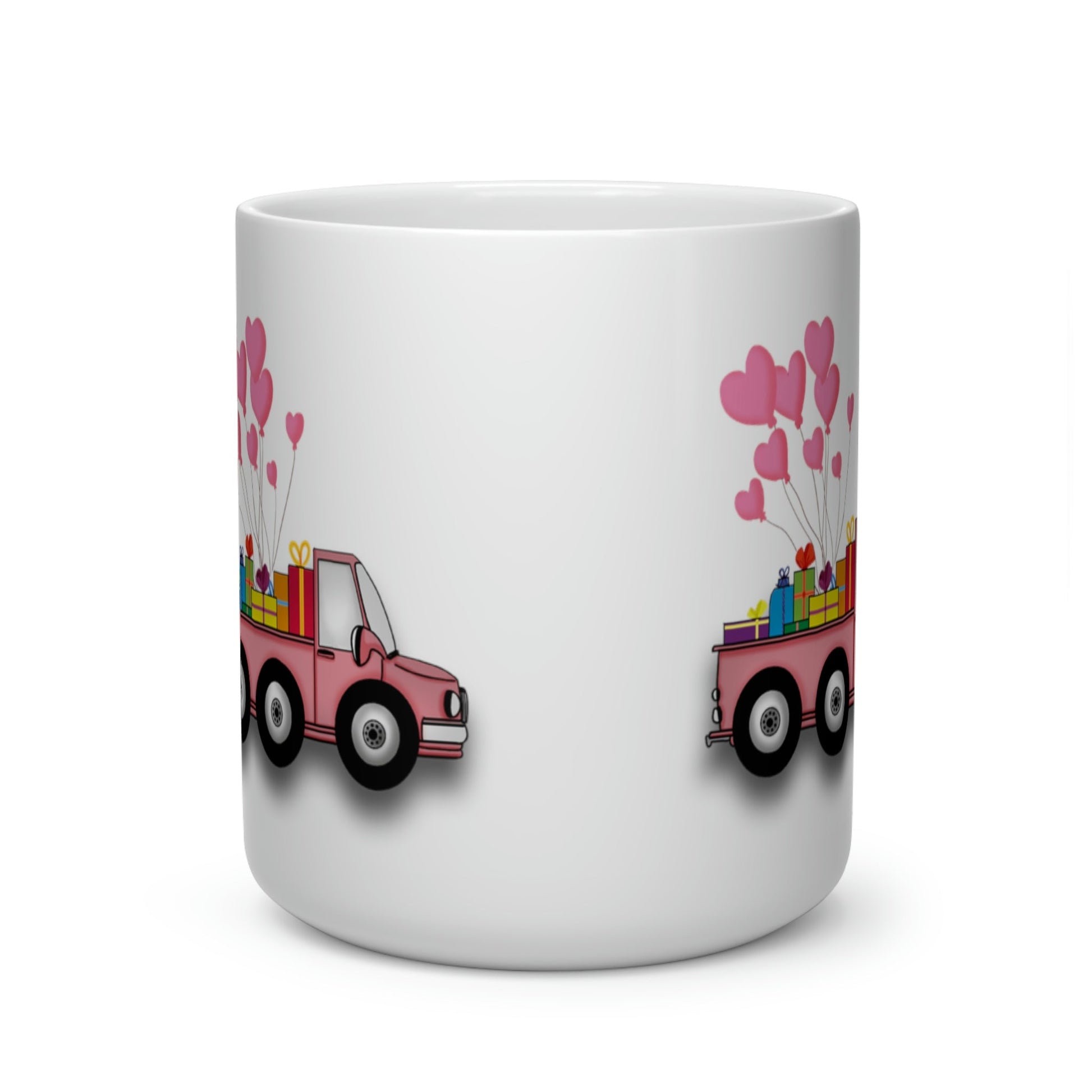 Heart Shape Mug Love Valentine's truck Home-clothes-jewelry