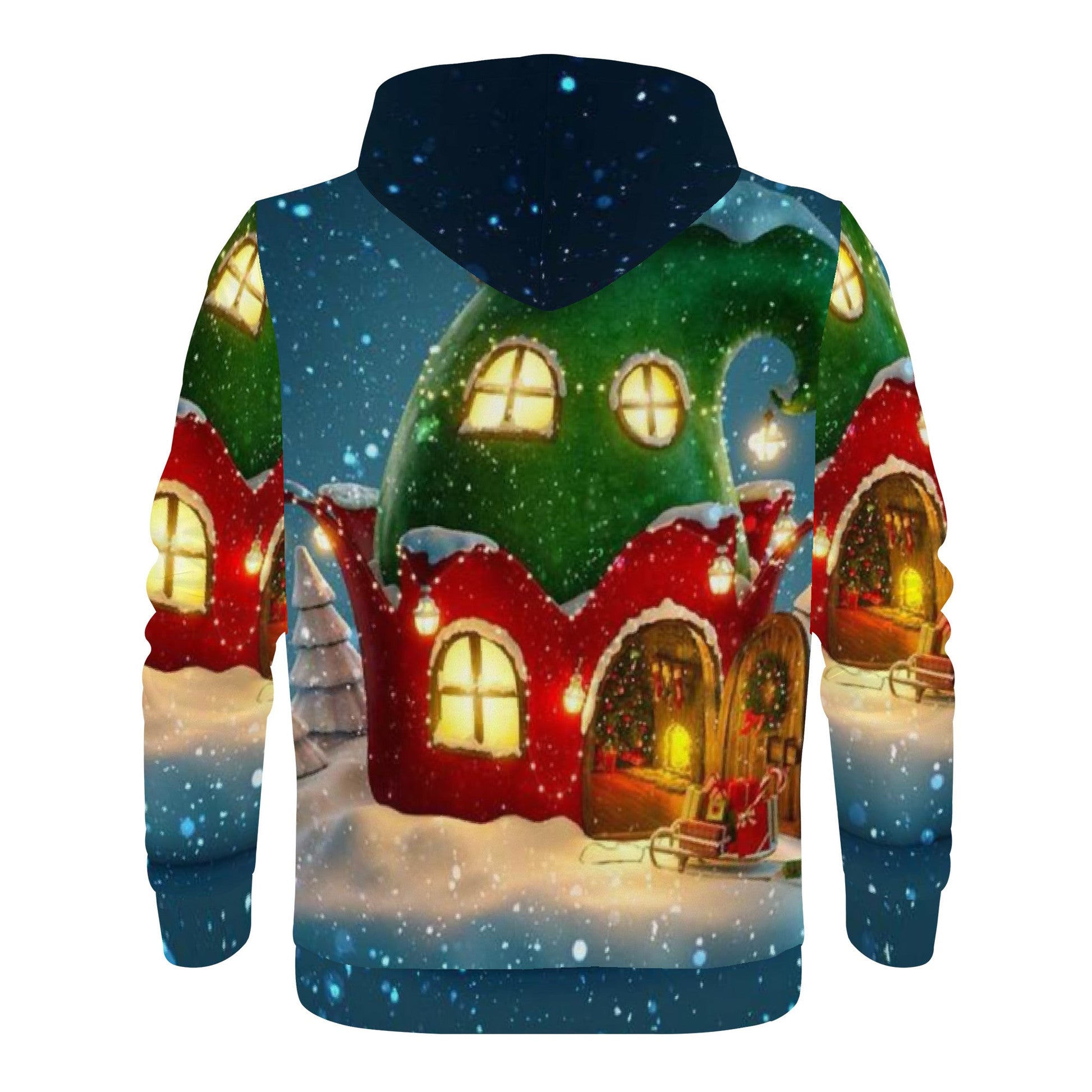 Hoodie Christmas house Home-clothes-jewelry