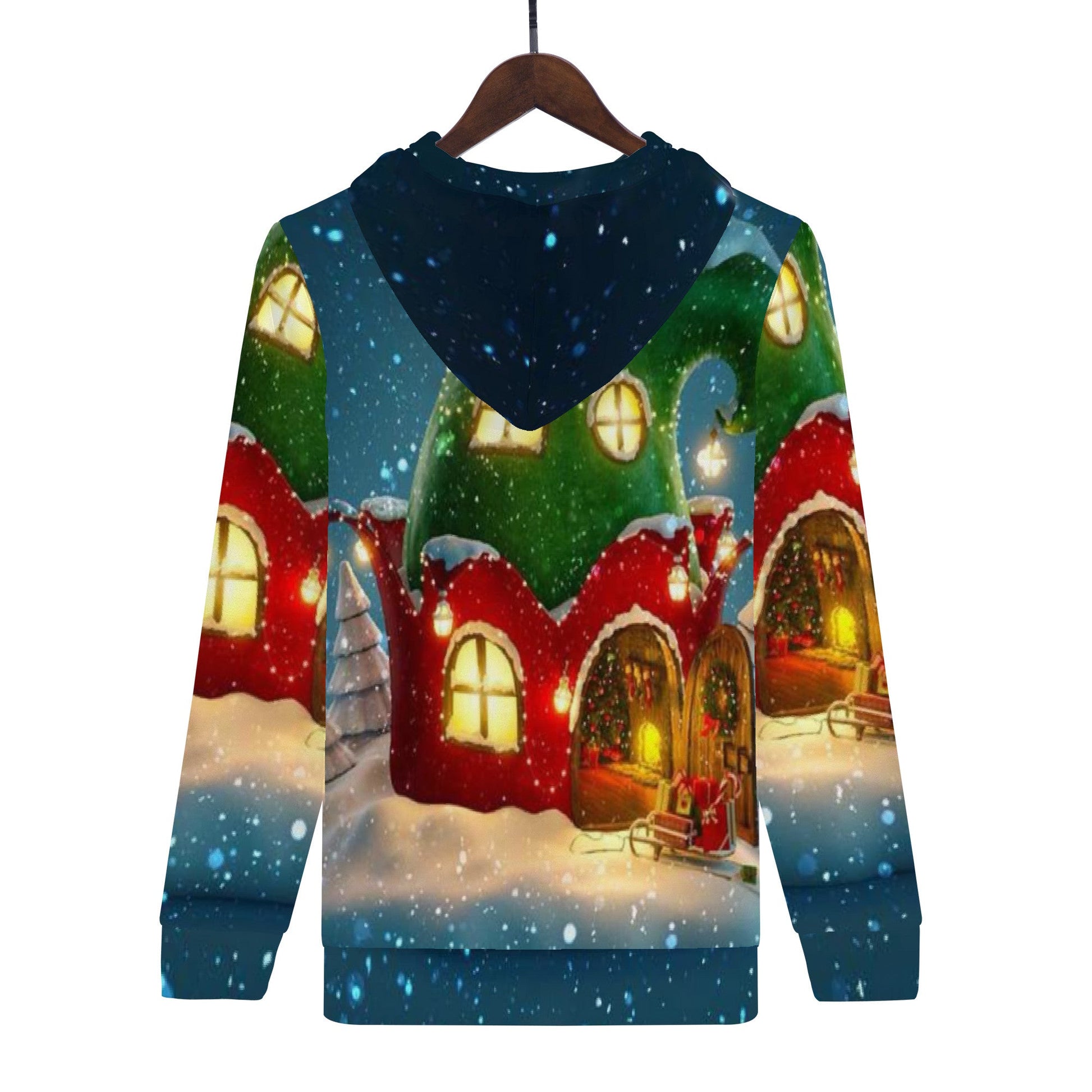 Hoodie Christmas house Home-clothes-jewelry