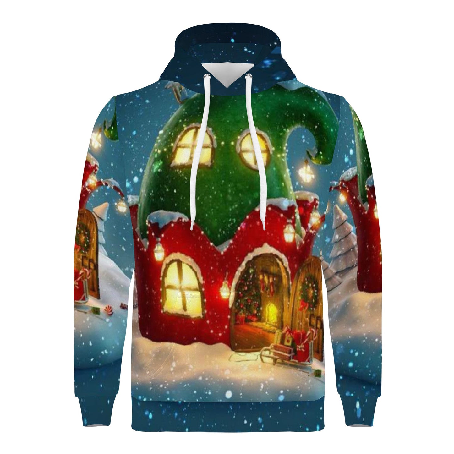 Hoodie Christmas house Home-clothes-jewelry