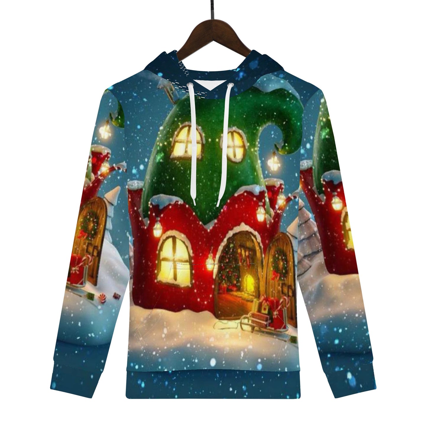 Hoodie Christmas house Home-clothes-jewelry