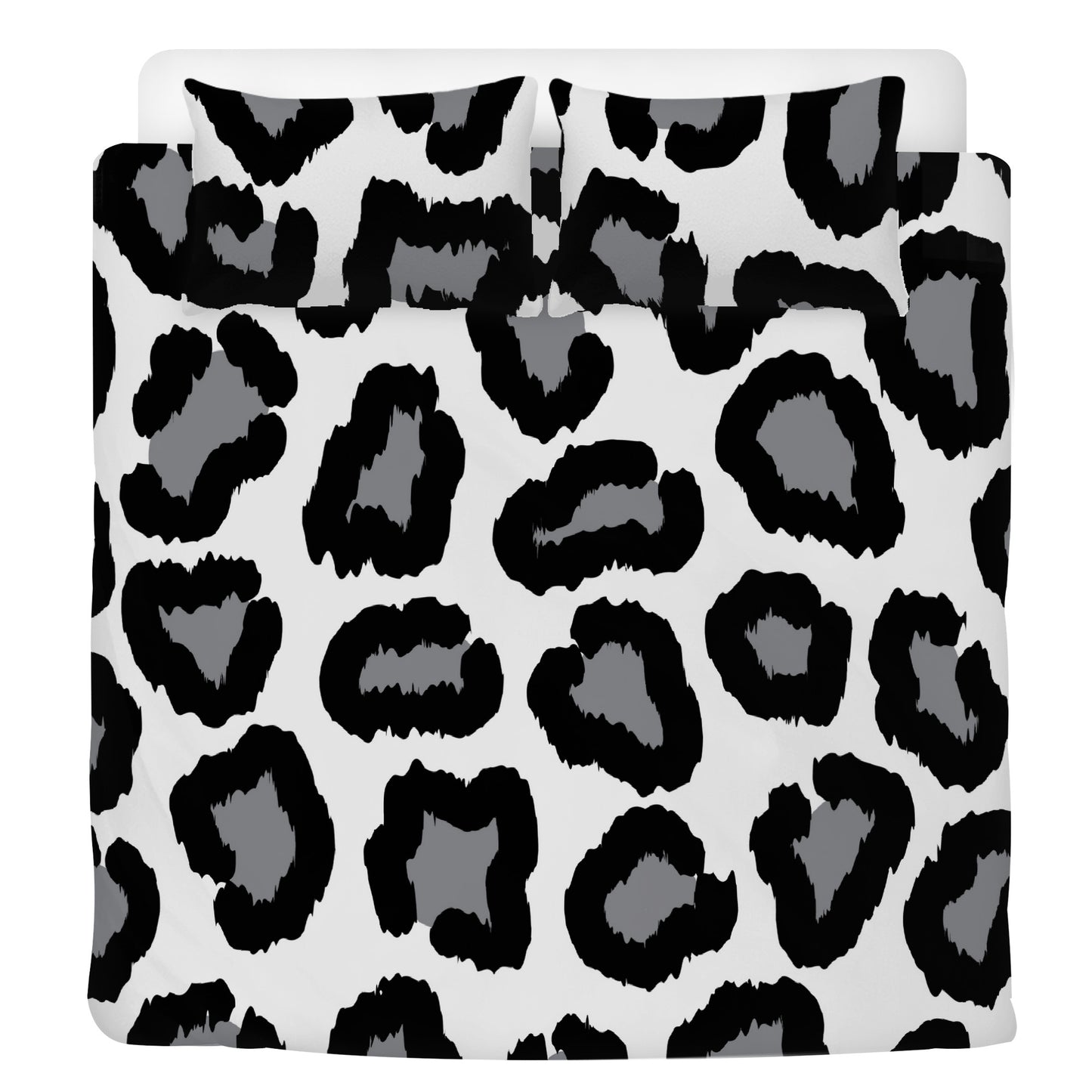 Beddings Black and White Leopard decoration