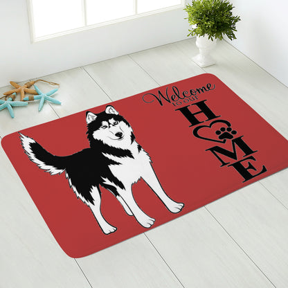 Doormats Husky Welcome to our home