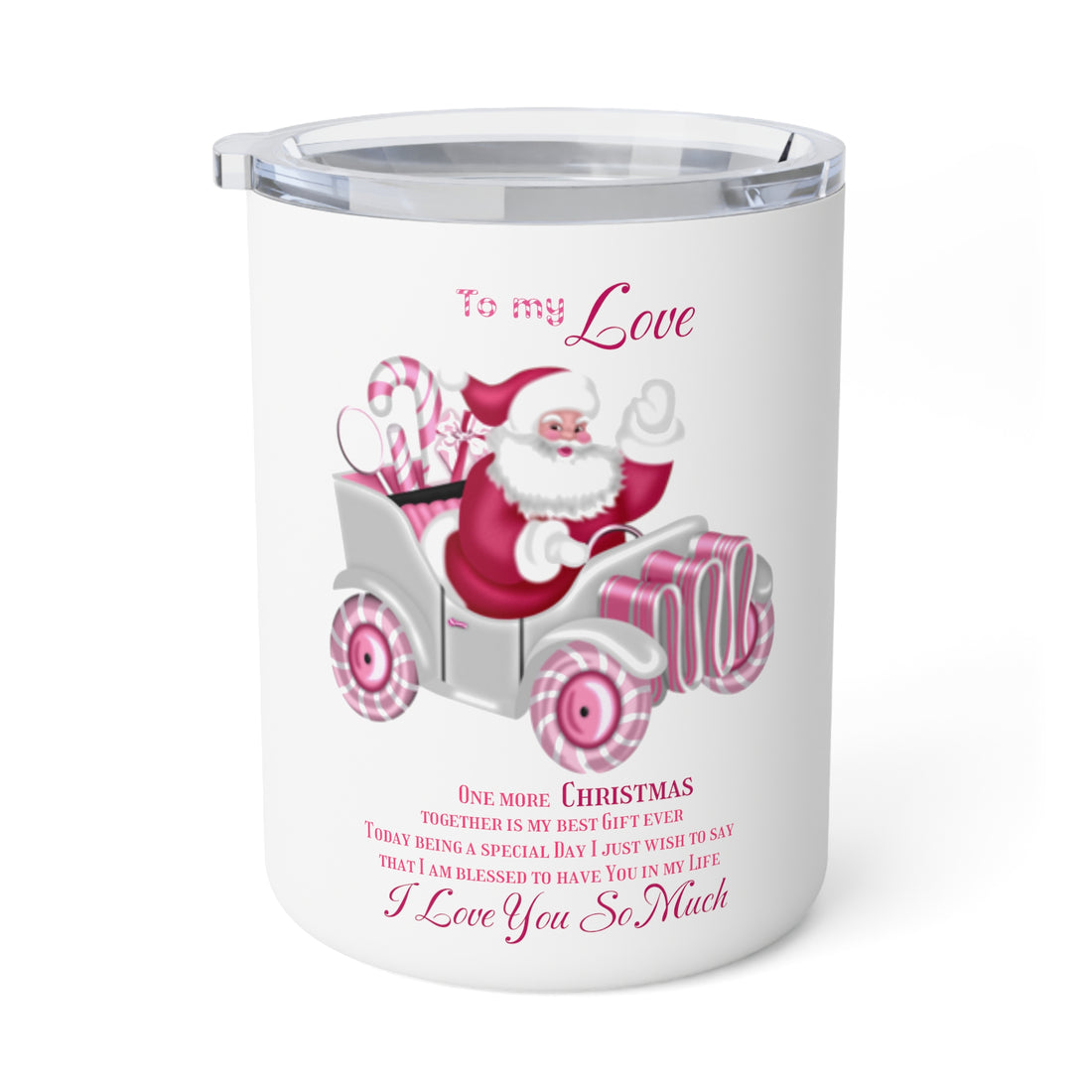 Insulated Coffee Mug To my Love One more Christmas together Home-clothes-jewelry