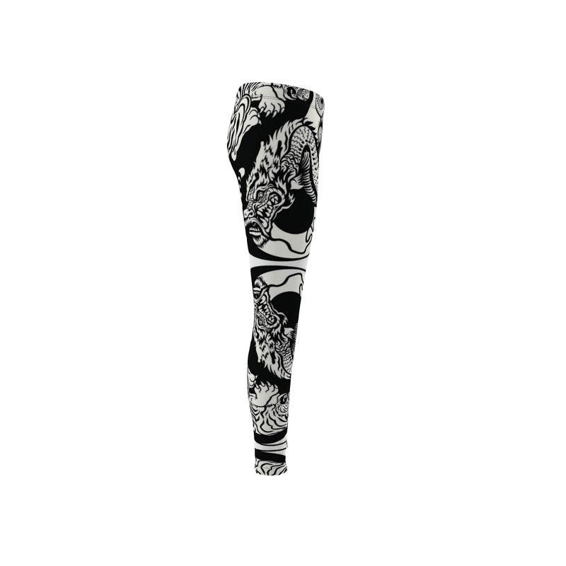 Leggings tiger and dragon Home-clothes-jewelry