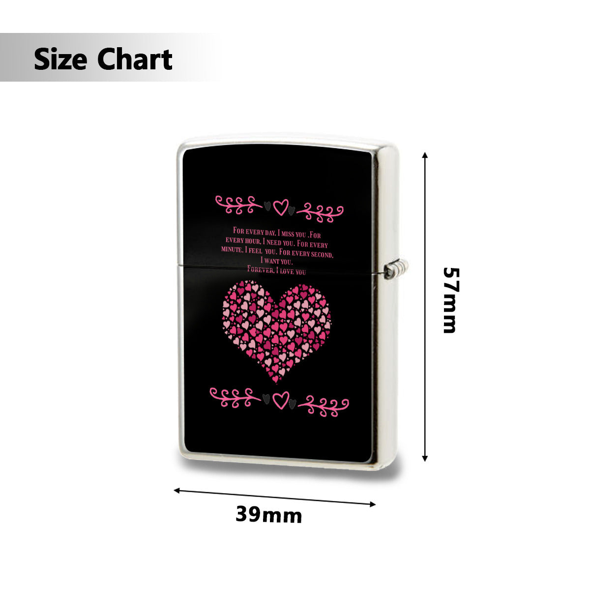 Lighter Case Heart Home-clothes-jewelry