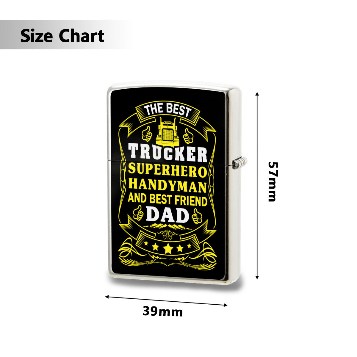 Lighter Case High quality aluminum｜ ,Best Trucker Dad Home-clothes-jewelry